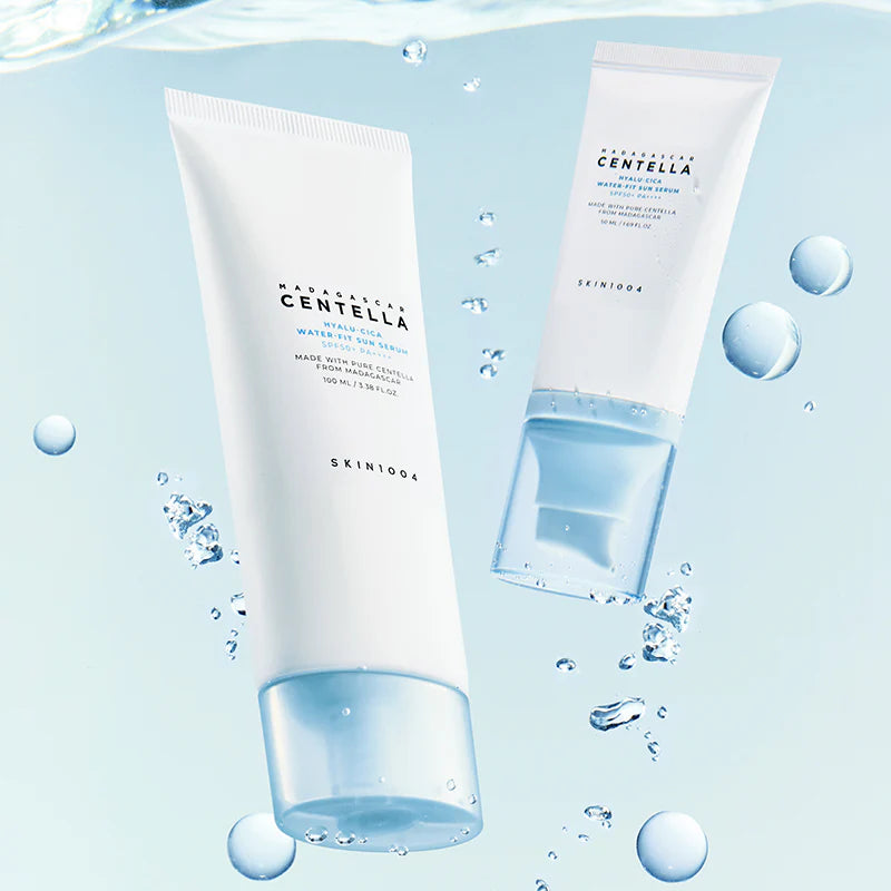 SKIN1004 Centella Hyalu-Cica Water-Fit Sun Serum SPF50+ PA++++ - Moisturizing Sunscreen - 50ml