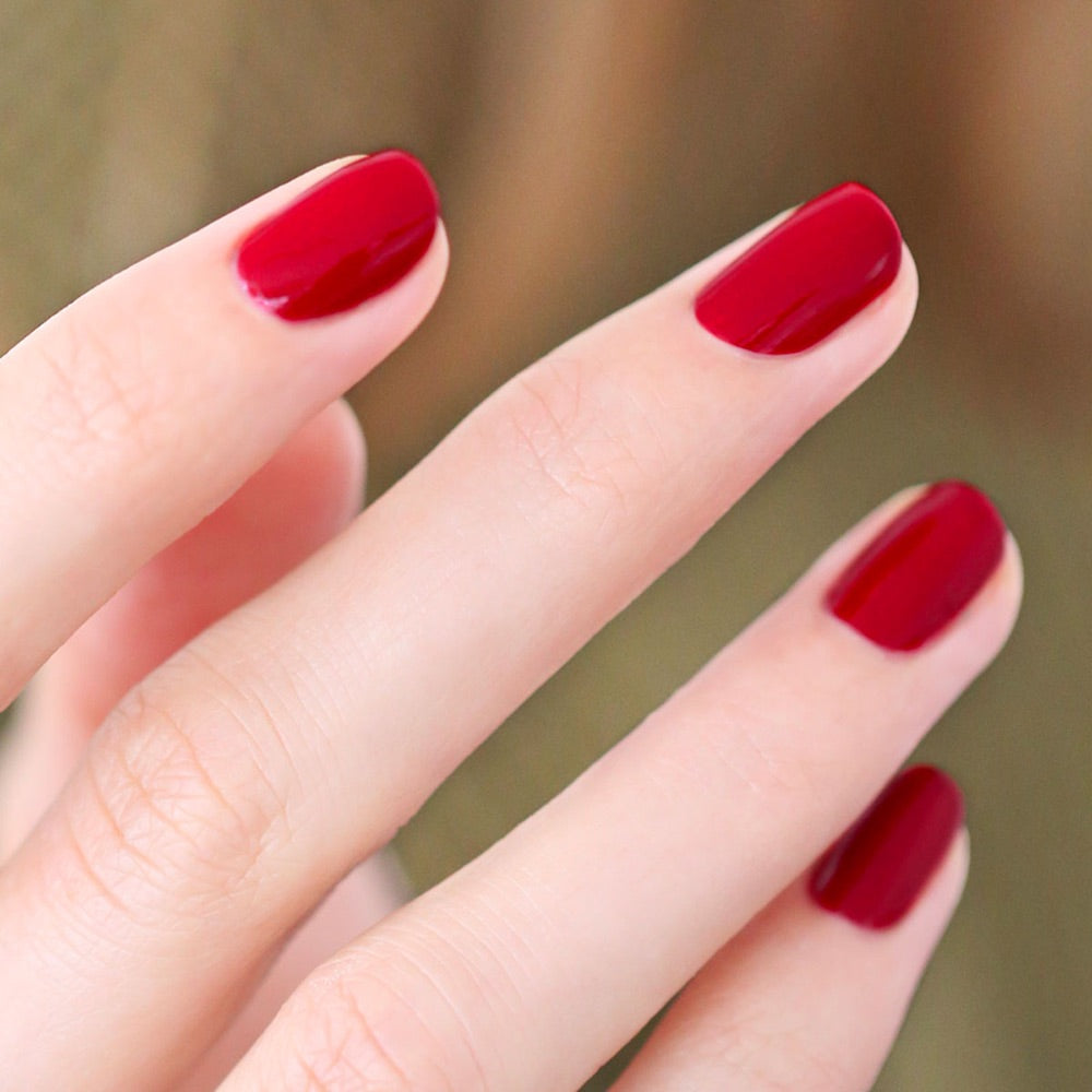 MANUCURIST - Long-Lasting Nail Polish - Red Cherry