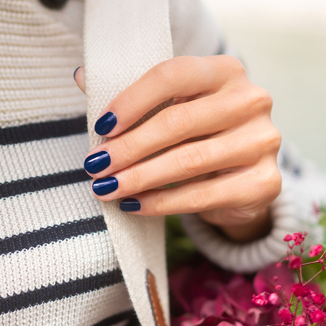 MANUCURIST - Long-Lasting Nail Polish - Navy Blue
