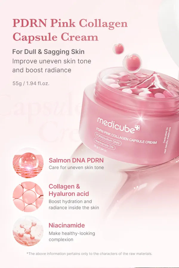 Medicube - PDRN Pink Collagen Capsule Cream - 55g