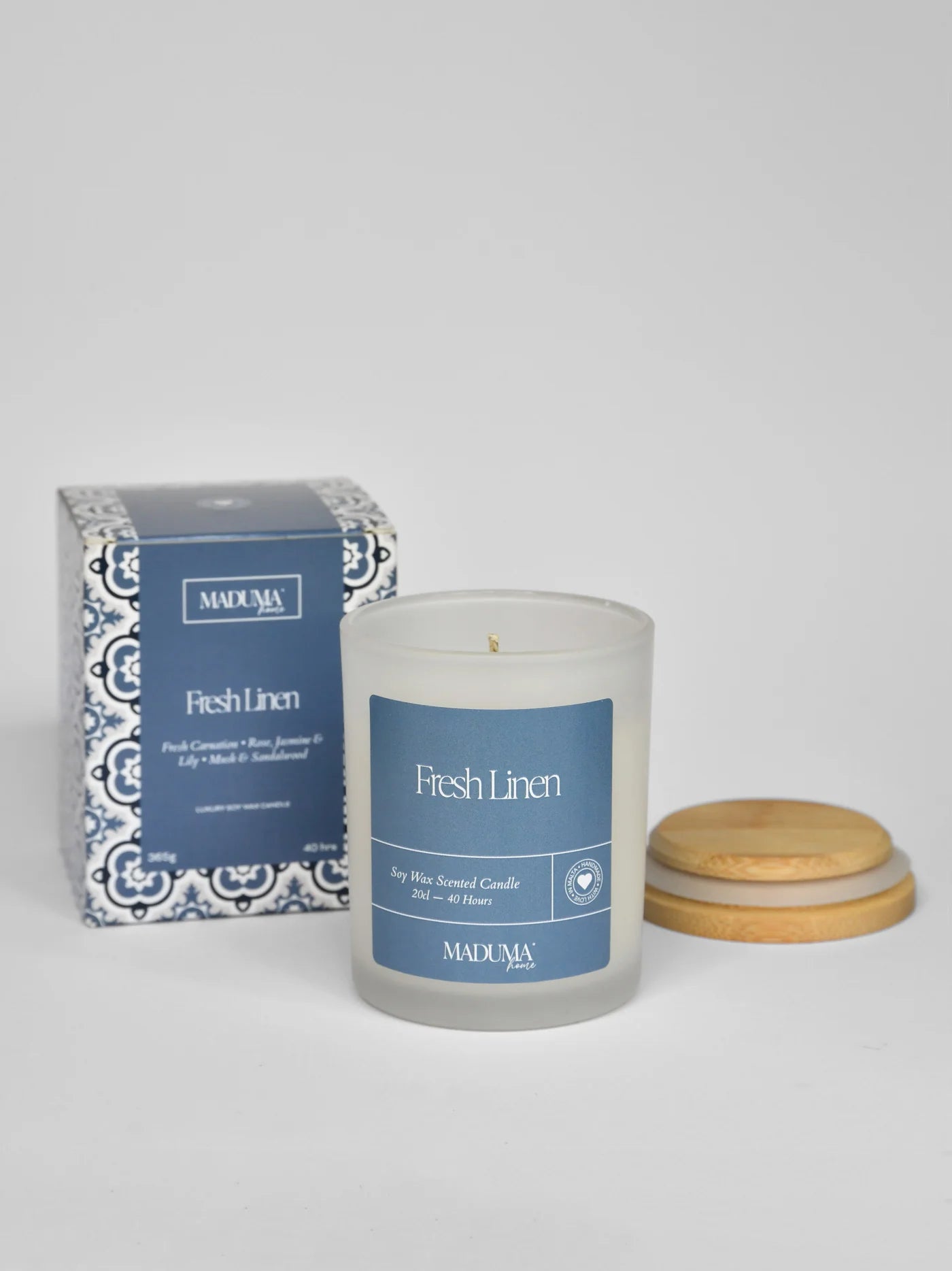 MADUMA® Scented Candle - Fresh Linen