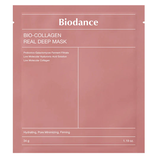 Biodance - Bio-Collagen Real Deep Mask - Firming Collagen Face Mask - 1pc/34g