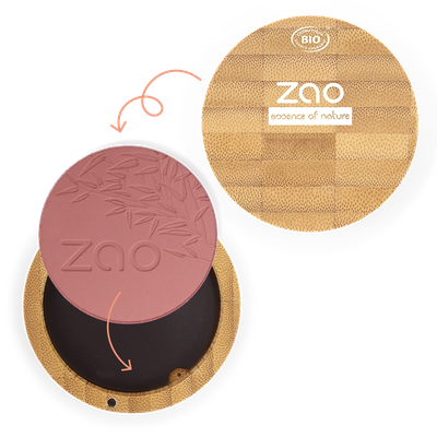 ZAO Compact Blush - Brown Pink 322