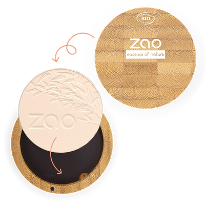 ZAO Compact Powder - Pink Beige 302