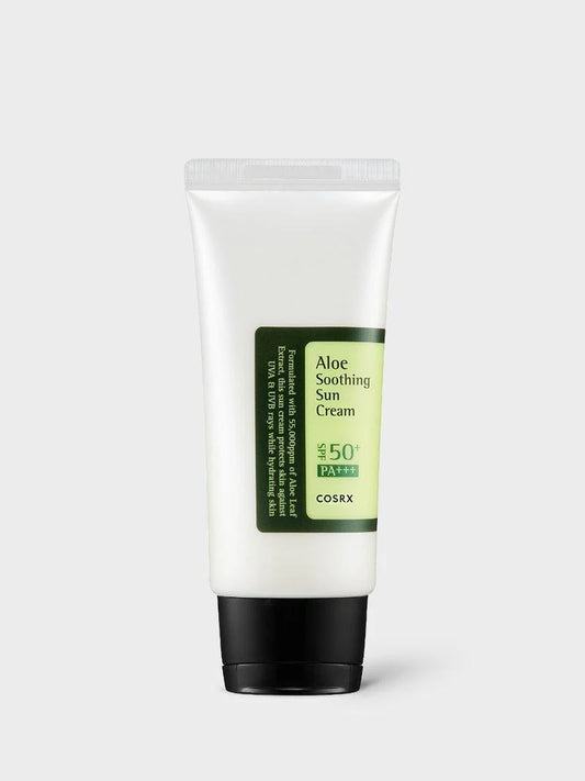 COSRX - Aloe Soothing Sun Cream SPF50+/PA+++ - Moisturizing Sunscreen - 50ml