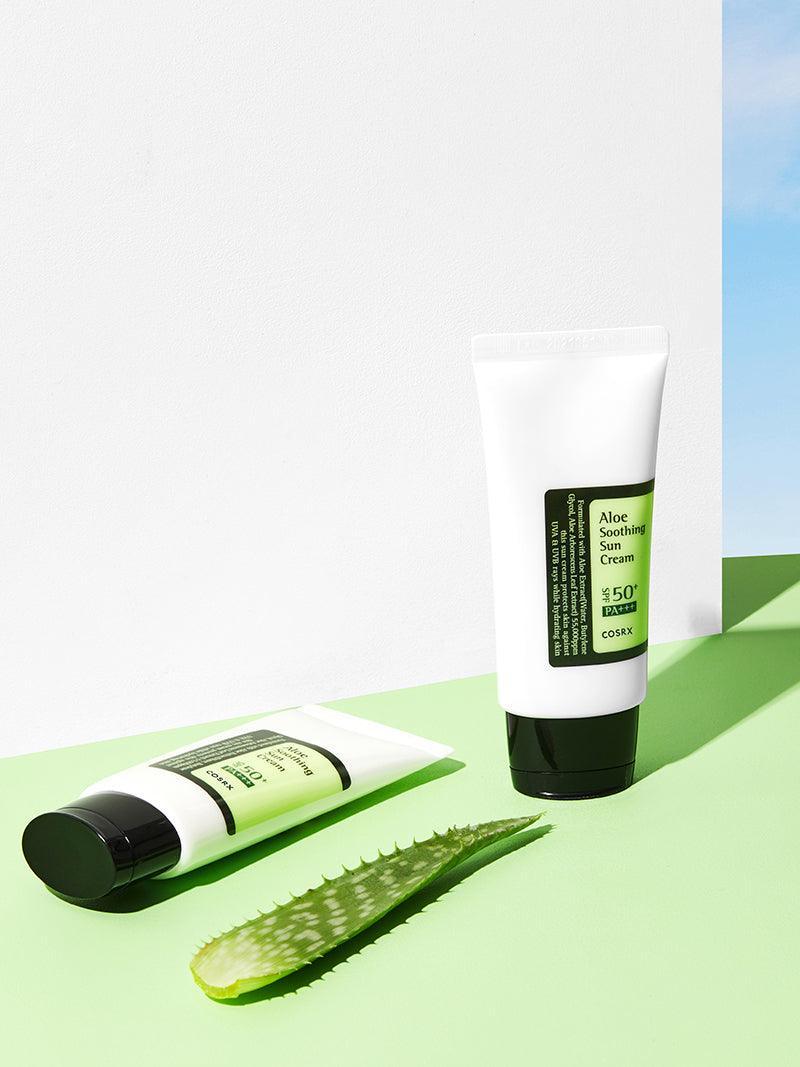 COSRX - Aloe Soothing Sun Cream SPF50+/PA+++ - Moisturizing Sunscreen - 50ml