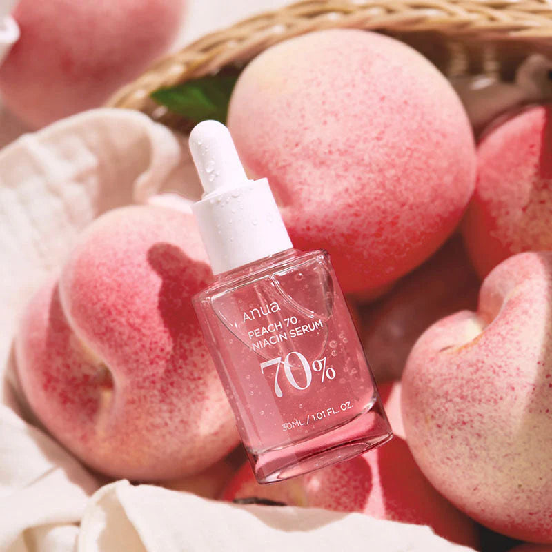 ANUA - Peach 70% Niacinamide Serum - Brightening Serum with 70% Peach Extract - 30ml