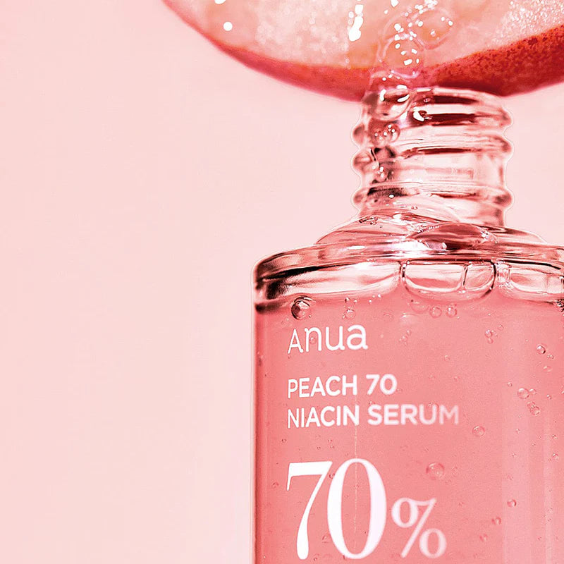 ANUA - Peach 70% Niacinamide Serum - Brightening Serum with 70% Peach Extract - 30ml