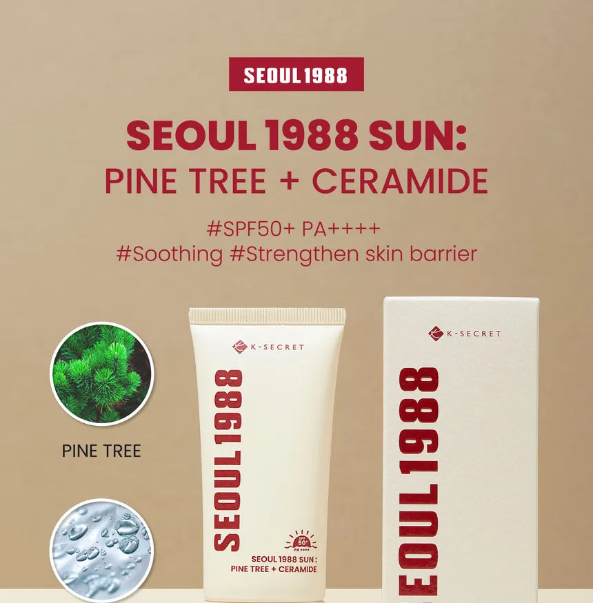 K-SECRET - SEOUL 1988 Sun : Pine Tree + Ceramide - 50ml