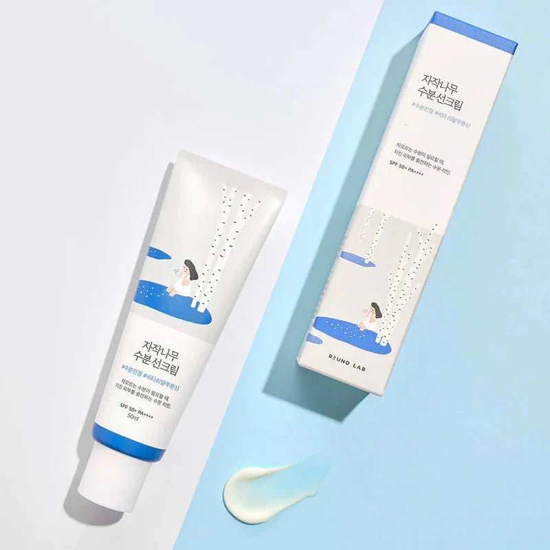 ROUND LAB - Birch Juice Moisturizing Sun Cream SPF50+ PA++++ 50ml