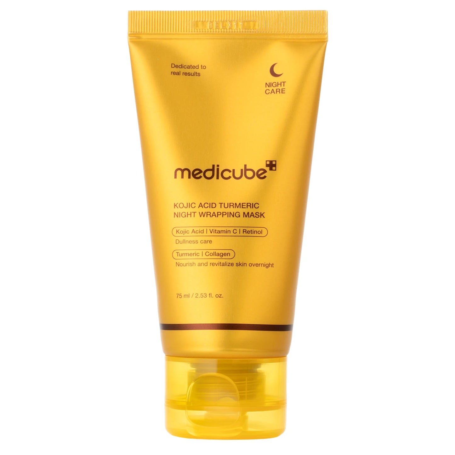 MEDICUBE - Kojic Acid Turmeric Night Wrapping Mask - 75ml