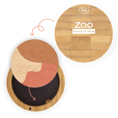 ZAO Glow Powder Sublime Mosaic - Gold Medium 351