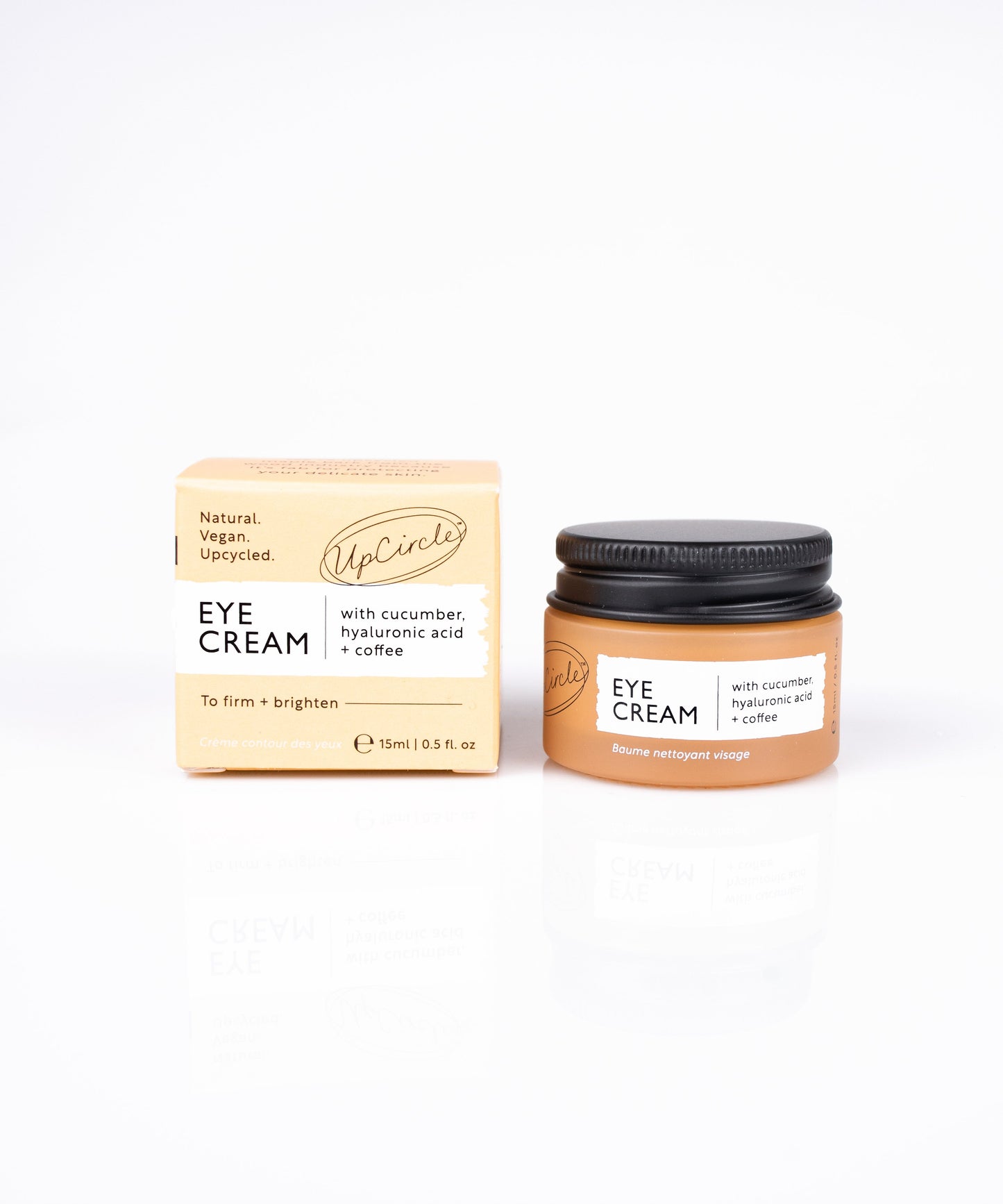 UpCircle Eye Cream with Hyaluronic Acid & Coffee 15ml