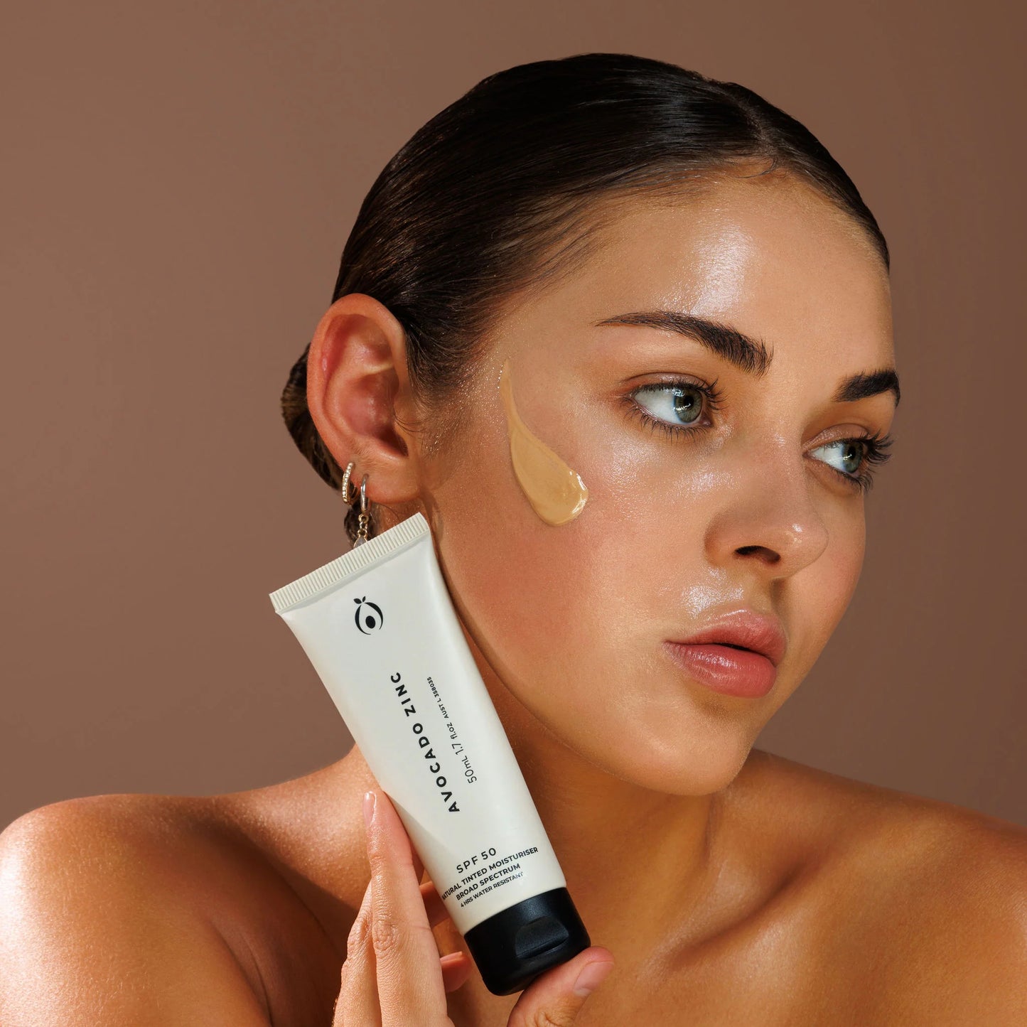 AVOCADO ZINC - SPF 50 Natural Tinted Moisturiser - LIGHT MEDIUM