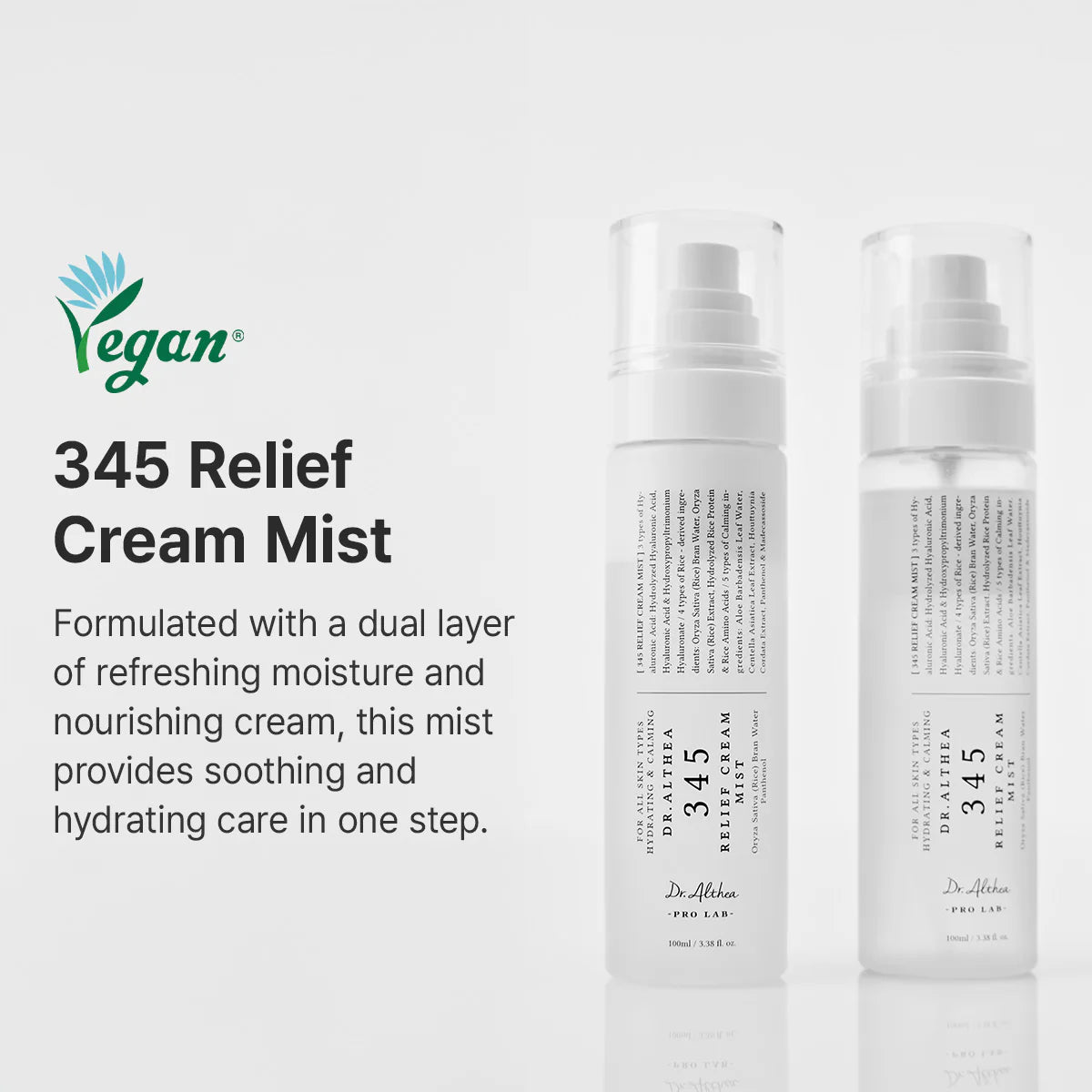 Dr. Althea 345 Relief Cream Mist - 100ml