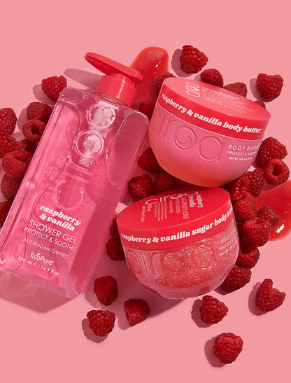 Ciroa - Raspberry & Vanilla Body Scrub - 350g