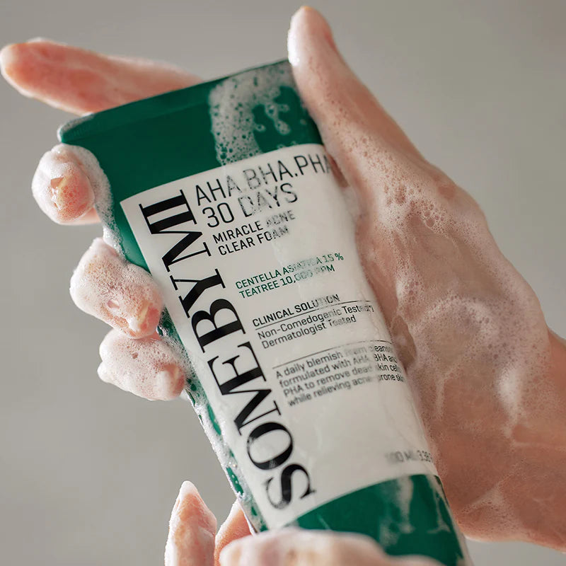 SOME BY MI - AHA BHA PHA 30 Days Miracle Acne Clear Foam - 100ml
