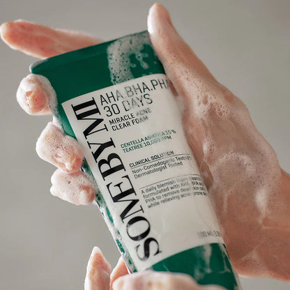 SOME BY MI - AHA BHA PHA 30 Days Miracle Acne Clear Foam - 100ml
