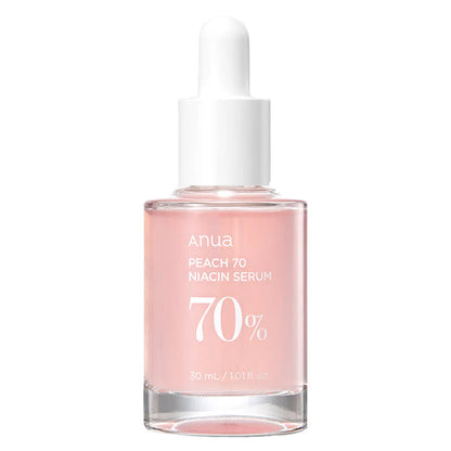 ANUA - Peach 70% Niacinamide Serum - Brightening Serum with 70% Peach Extract - 30ml
