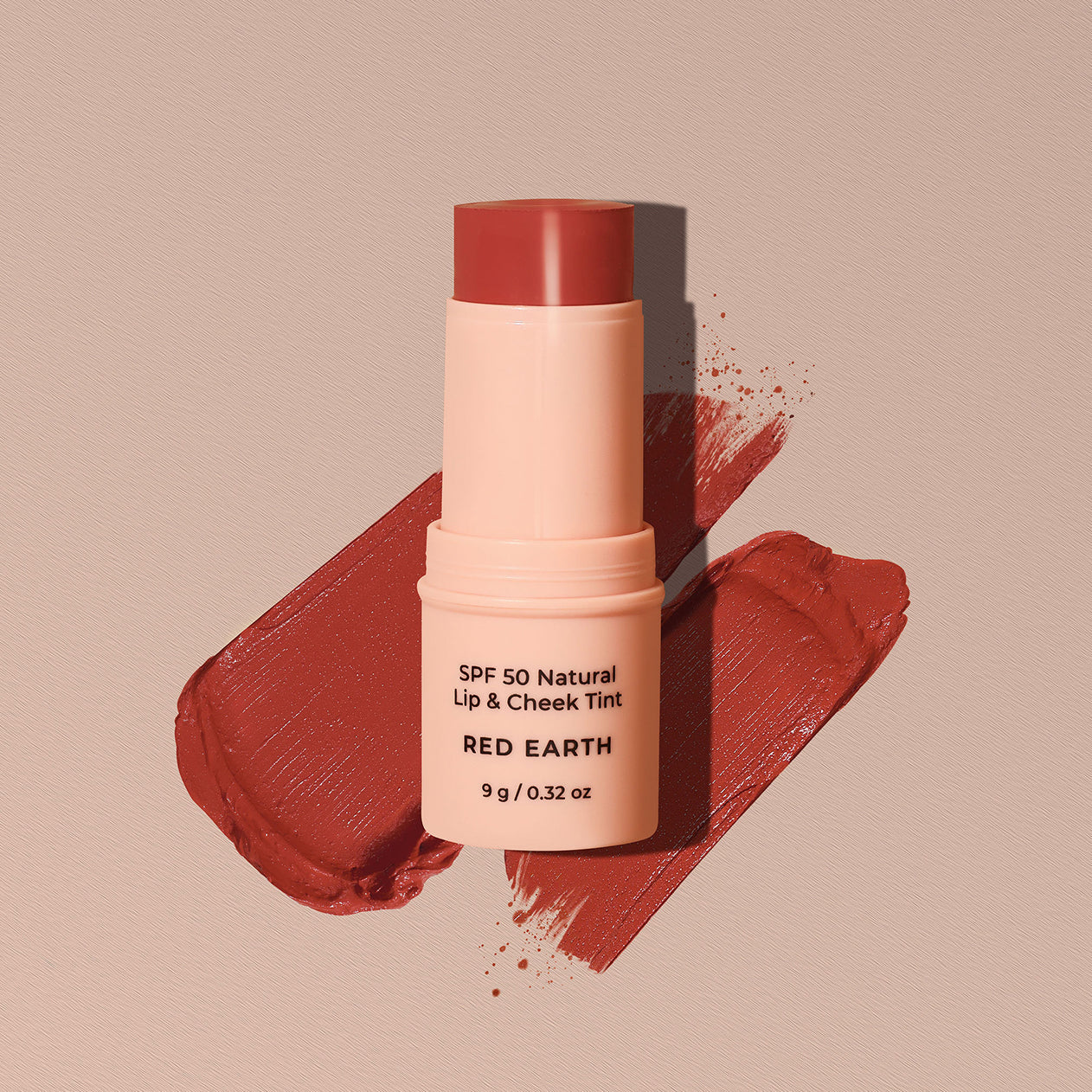 AVOCADO ZINC - SPF 50 Natural Lip & Cheek Tint - RED EARTH