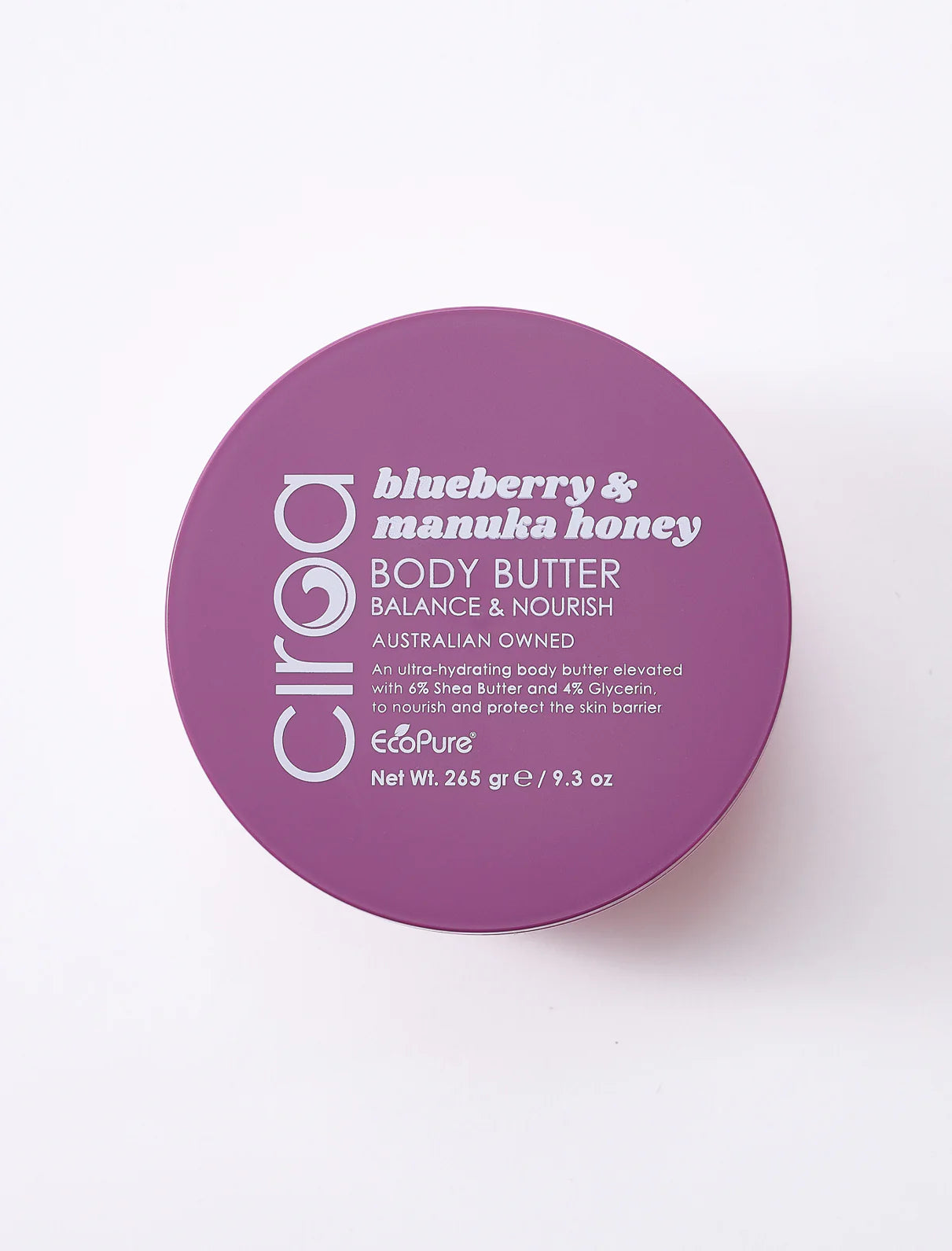 Ciroa - Blueberry & Manuka Honey Body Butter - 265g