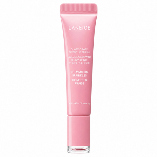 LANEIGE – Glaze Craze Tinted Lip Serum - Strawberry Sprinkles -  12g