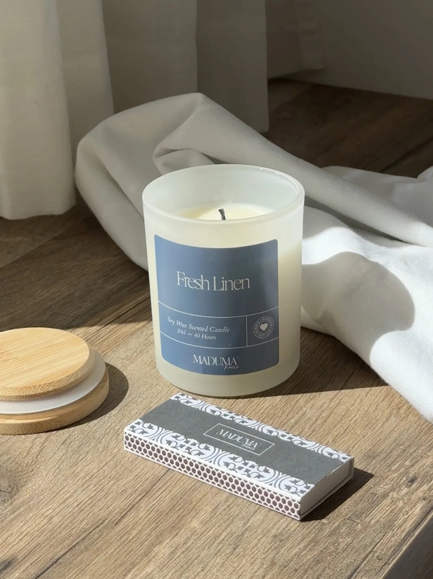 MADUMA® Scented Candle - Fresh Linen