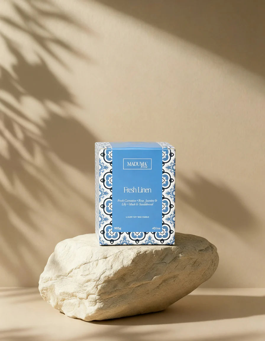 MADUMA® Scented Candle - Fresh Linen