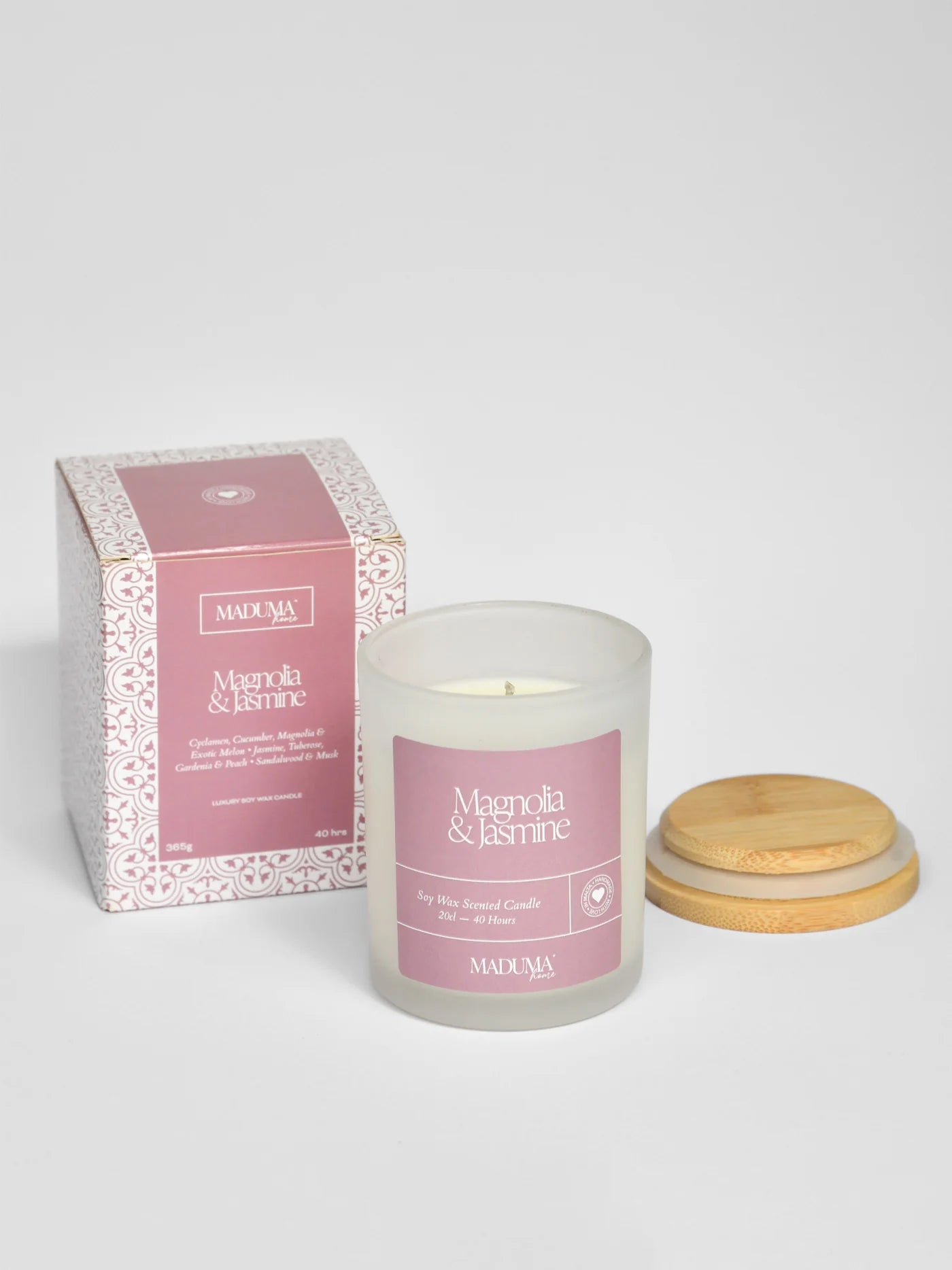 MADUMA® Scented Candle - Magnolia & Jasmine
