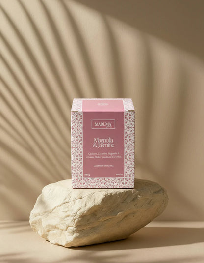 MADUMA® Scented Candle - Magnolia & Jasmine