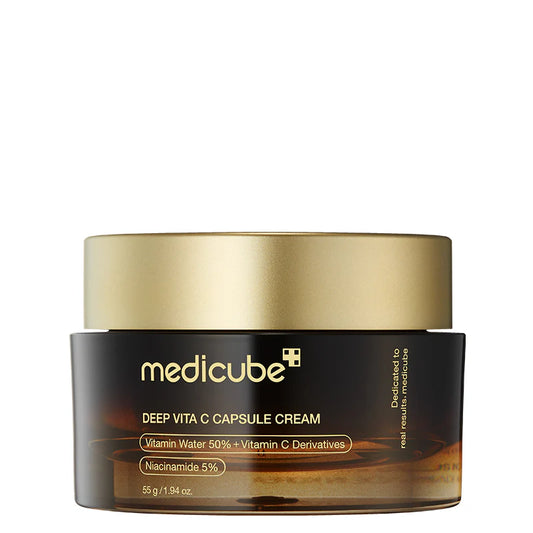MEDICUBE - Deep Vita C Capsule Cream - Brightening and Firming Face Cream - 55g