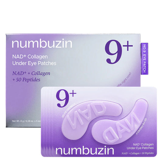 Numbuzin No.9 - NAD Collagen Under Eye Patches - 5 pairs