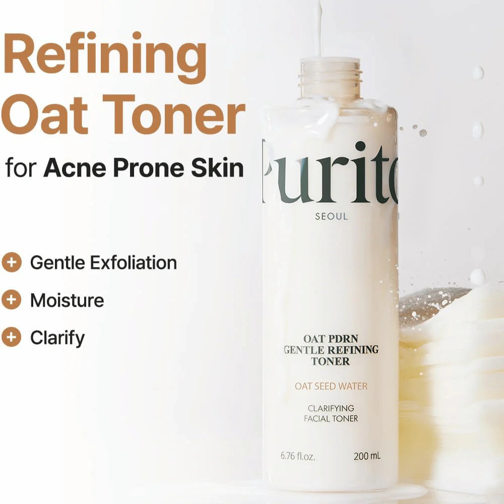 Purito SEOUL - Oat PDRN Gentle Refining Toner - 200ml