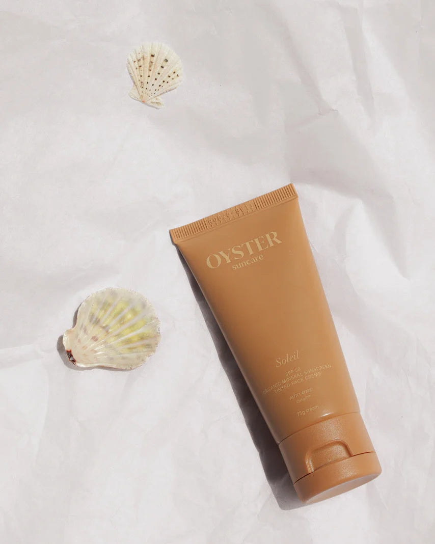 Oyster Suncare - SOLEIL Tinted Mineral SPF50+ Face Creme - 75ml