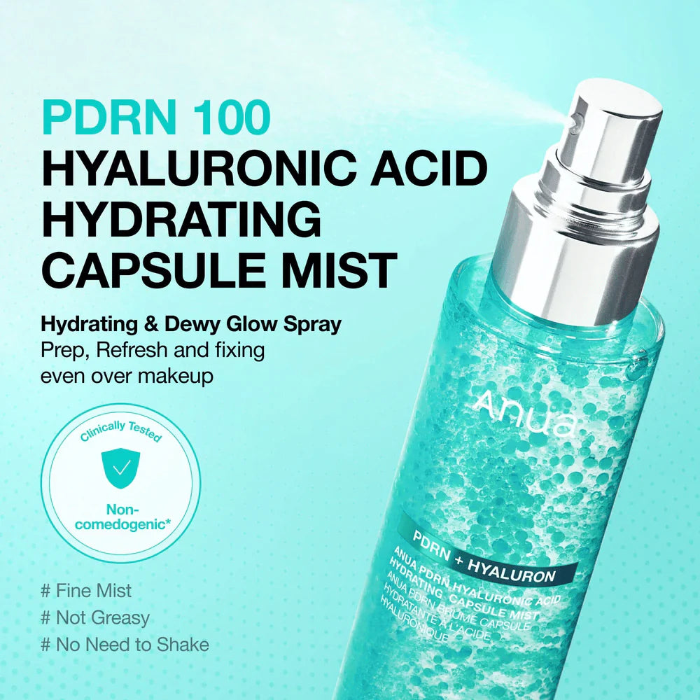 ANUA - PDRN Hyaluronic Acid Hydrating Capsule Mist - 100ml