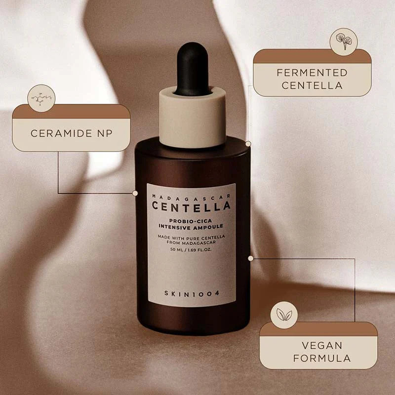 SKIN1004 -Madagascar Centella Probio-Cica Intensive Ampoule - Strengthening Facial Serum - 50ml