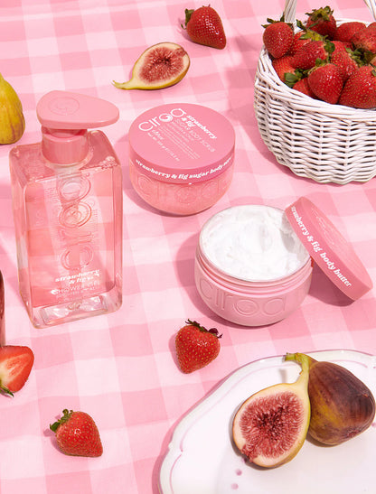 Ciroa - Strawberry & Fig Body Scrub - 350g