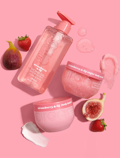 Ciroa - Strawberry & Fig Body Scrub - 350g