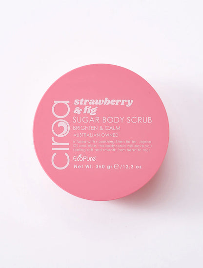 Ciroa - Strawberry & Fig Body Scrub - 350g