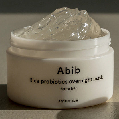 Abib -  Rice Probiotics Overnight Mask Barrier Jelly - 80ml