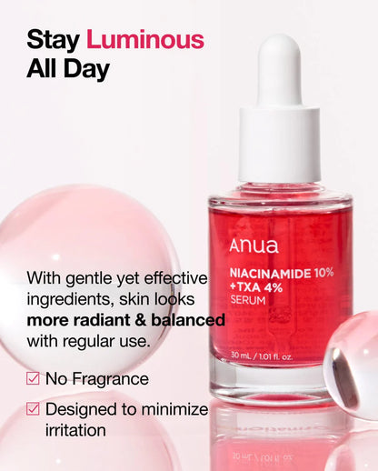 ANUA NIACINAMIDE 10%+TXA 4% Serum - 30ml