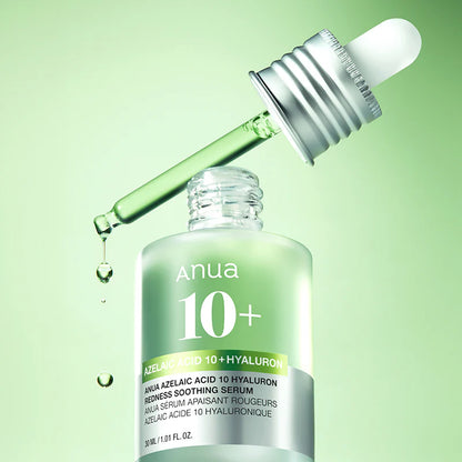 ANUA - Azelaic Acid 10+ Hyaluron Redness Soothing Serum - 30ml