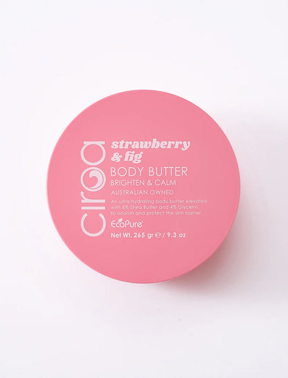 Ciroa - Strawberry & Fig Body Butter - 265g