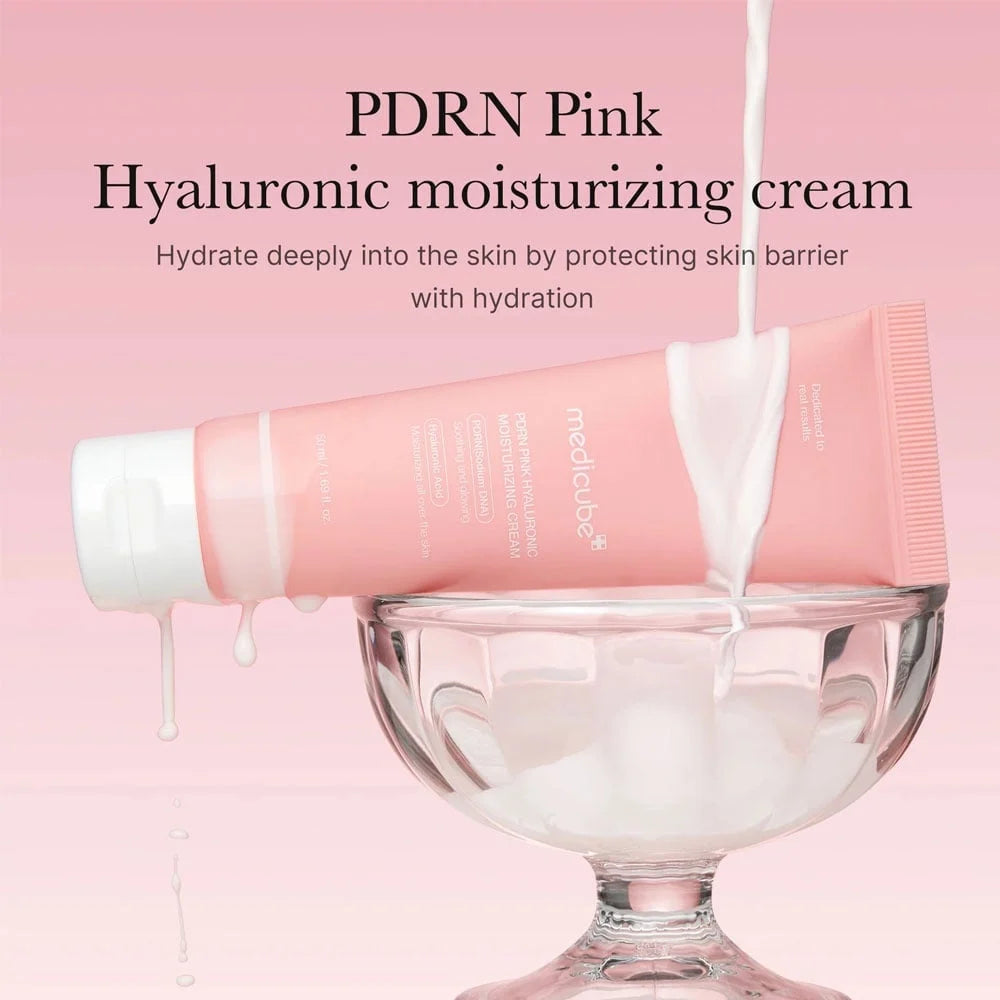 MEDICUBE - PDRN Pink Hyaluronic Moisturizing Cream - 50ml