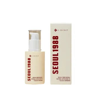 K-SECRET - SEOUL 1988 Serum : Retinal Liposome 2% + Black Ginseng - 30ml