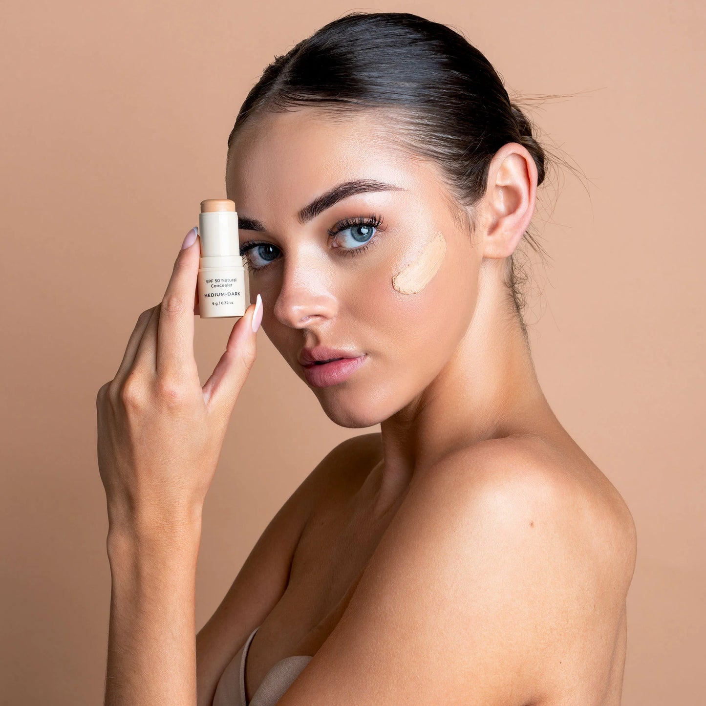 AVOCADO ZINC - SPF 50 Natural Concealer - MEDIUM DARK