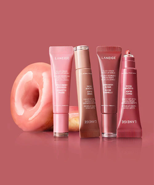 LANEIGE – Glaze Craze Tinted Lip Serum - Strawberry Sprinkles -  12g
