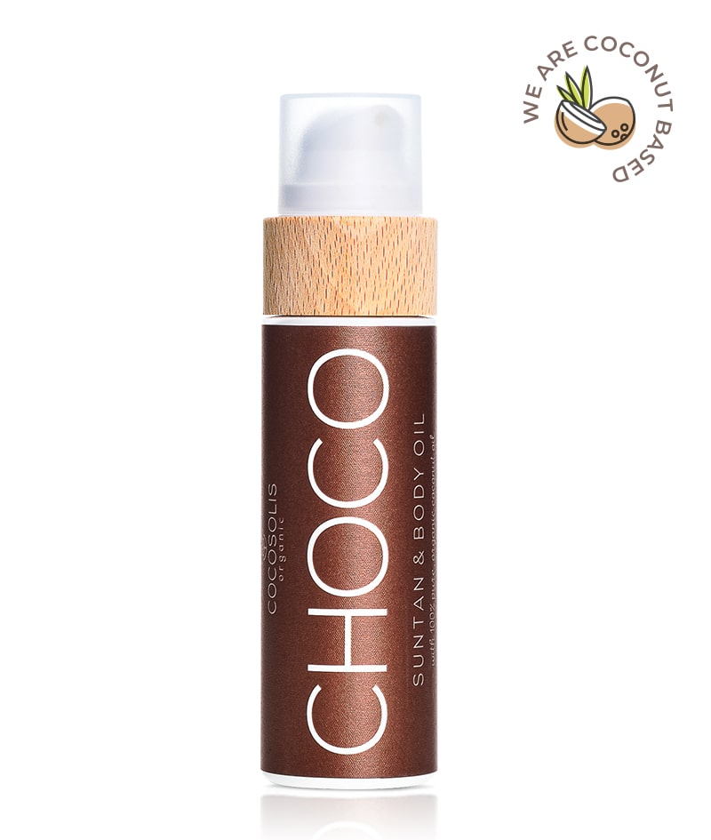 COCOSOLIS Organic - Suntan & Body Oil - CHOCO - 110ml