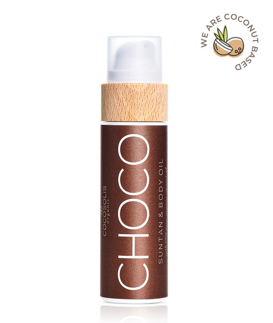 COCOSOLIS Organic - Suntan & Body Oil - CHOCO - 110ml