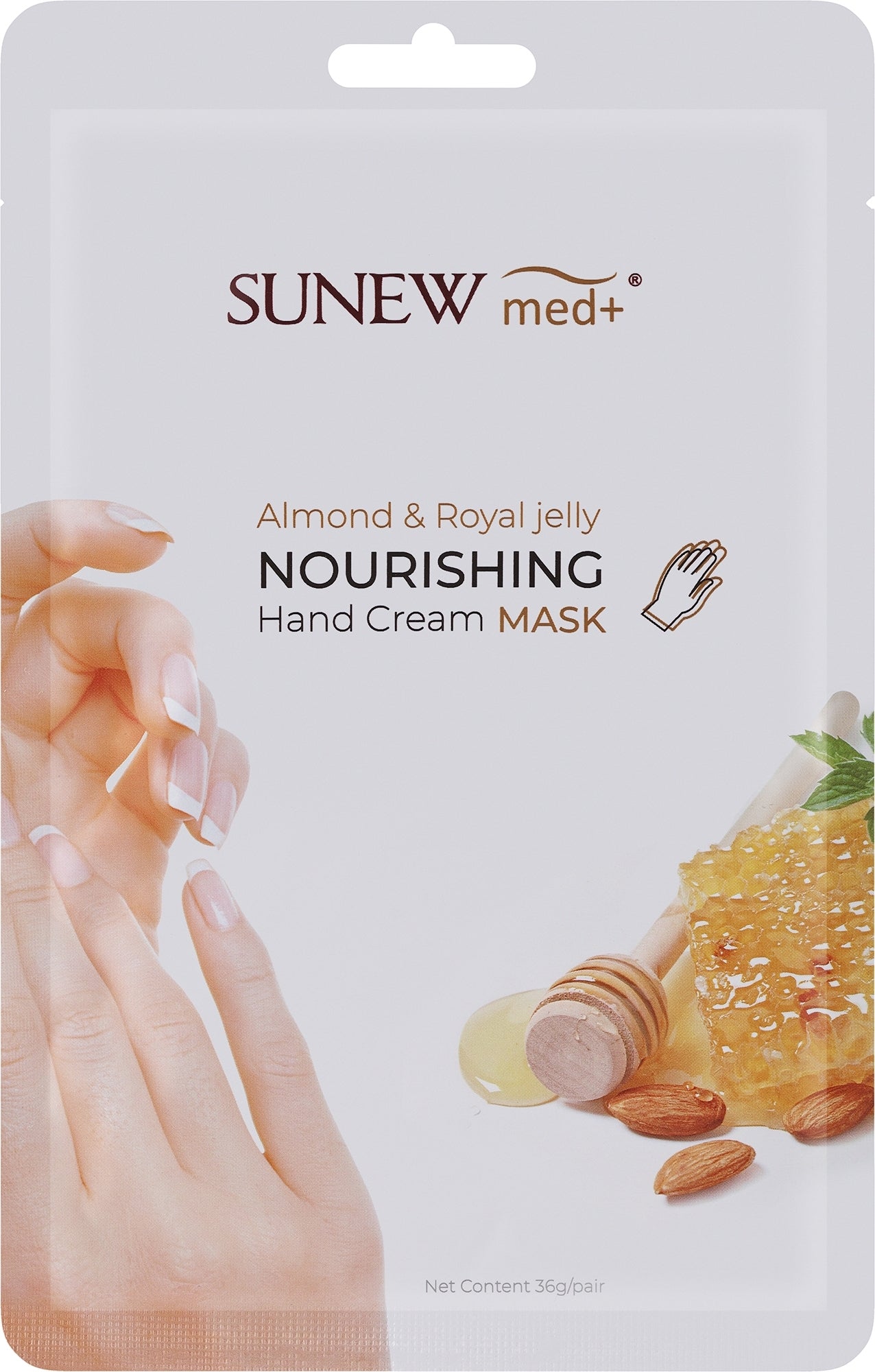 SUNEWMED+ Sweet Almond Oil and Royal Jelly Hand Mask - 36g